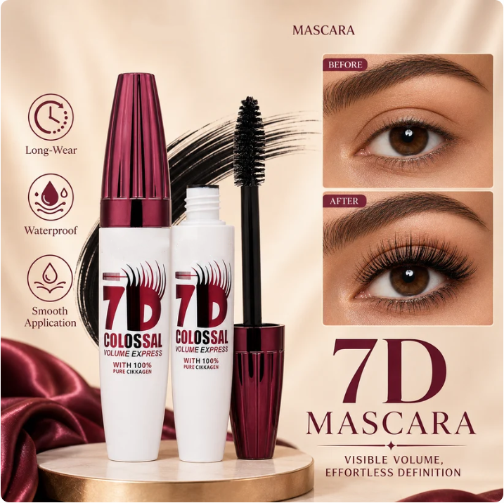 🥳7D Silk Fiber Black Lengthening Mascara - Adult Beauty Makeup✨