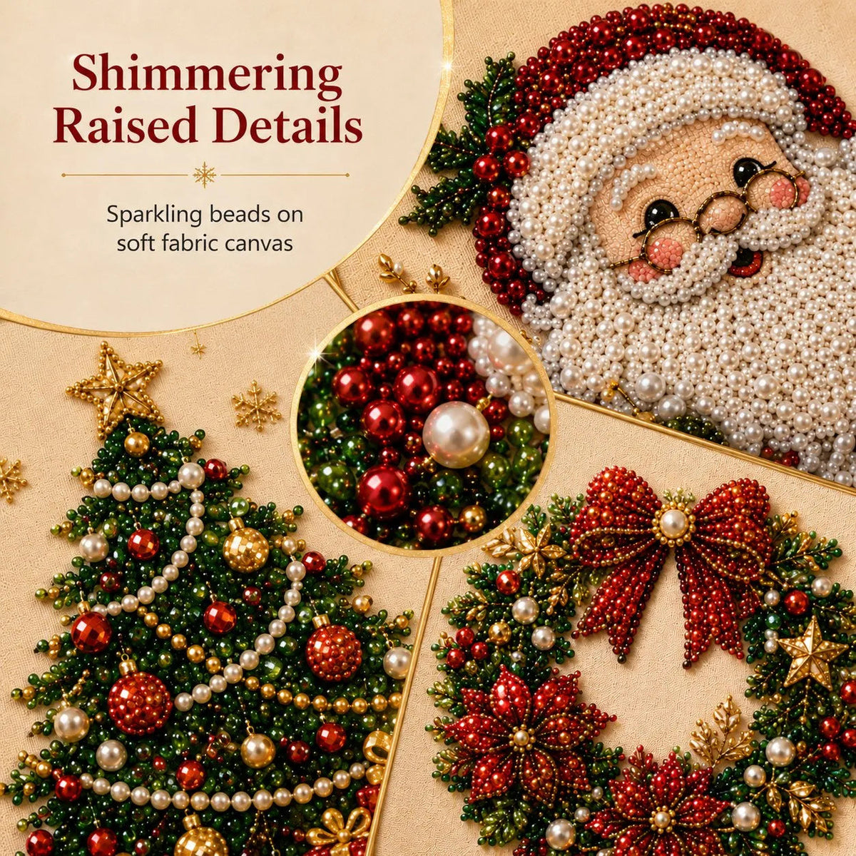 🧘 Relaxing & Beginner-Friendly - 🎨💎 DIY Christmas Diamond Painting Art Kit