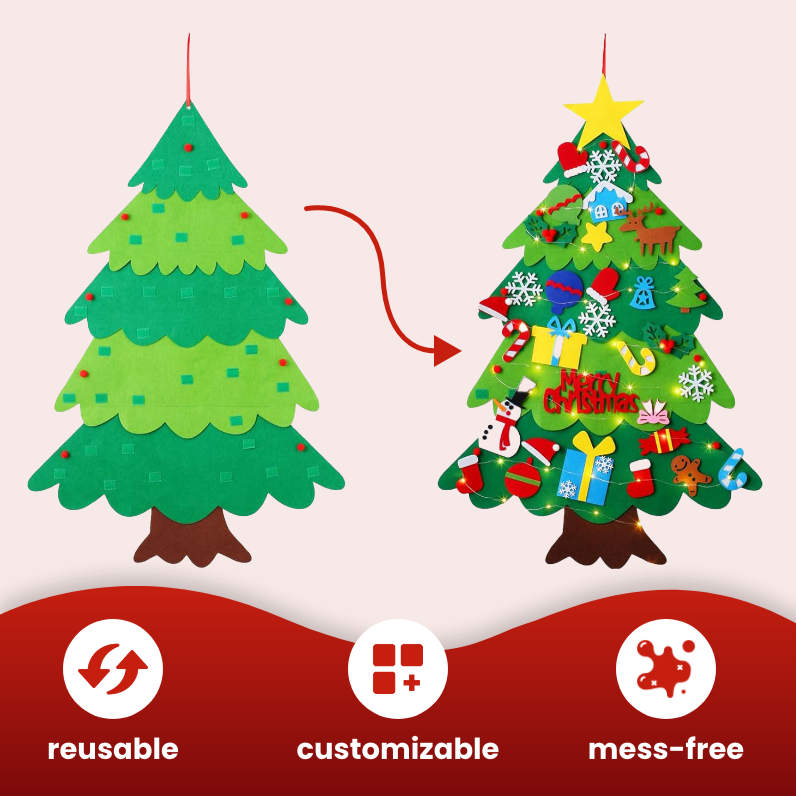 🎄felt christmas tree