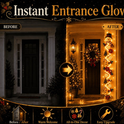 🎄 Glowing Christmas Door Hanger | 🎁Buy 2 Save 20%