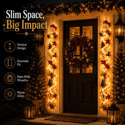 🎄 Glowing Christmas Door Hanger | 🎁Buy 2 Save 20%